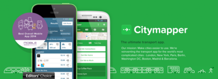 ¡Abran paso a Citymapper! La completísima app de rutas de transporte público llega a España