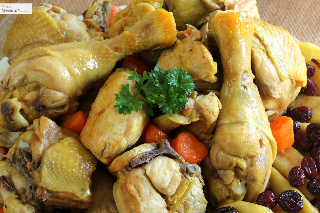 Pollo a la sidra con manzana y arándanos: receta para una deliciosa comida familiar