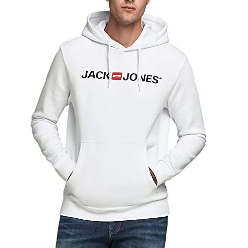 JACK & JONES Old Logo Sweat Hood Sudadera con Capucha Hombre