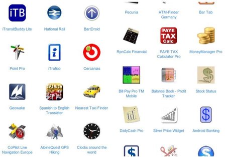 Cinco aplicaciones de Android Market para la empresa