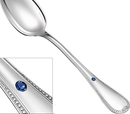 Cuchara con diamantes para bebés