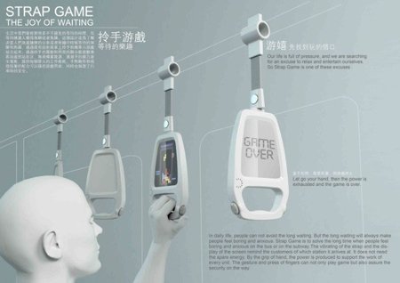 Strap Game, curioso concepto para disfrutar de los viajes en transporte público
