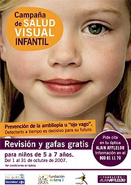 Campaña de Salud Visual Infantil gratuita para detectar la ambliopía