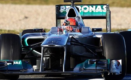 Michael Schumacher, el más rápido tras la segunda mañana de las pruebas de Jerez