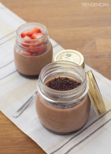 Panna Cotta de Nutella. Receta de postre