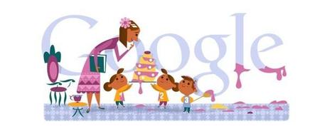 El doodle para el Día de la Madre