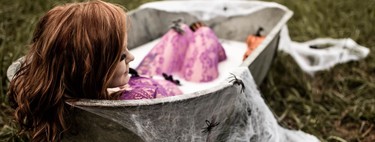 Preciosas fotografías de una embarazada inspiradas en Halloween que te querrás hacer 