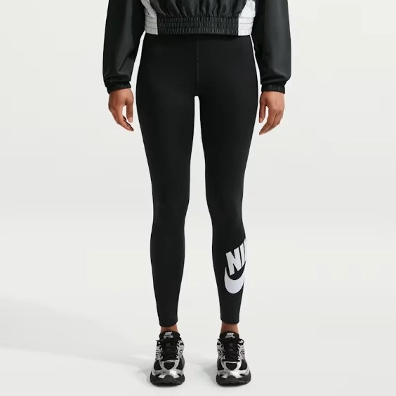 Nike Sportswear Classics Leggings de talle alto con estampado - Mujer