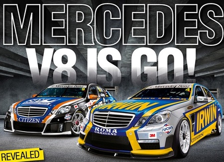 Mercedes, cada vez más cerca de los V8 Supercars