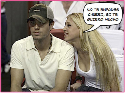 La Kournikova le da calabazas a Enrique Iglesias