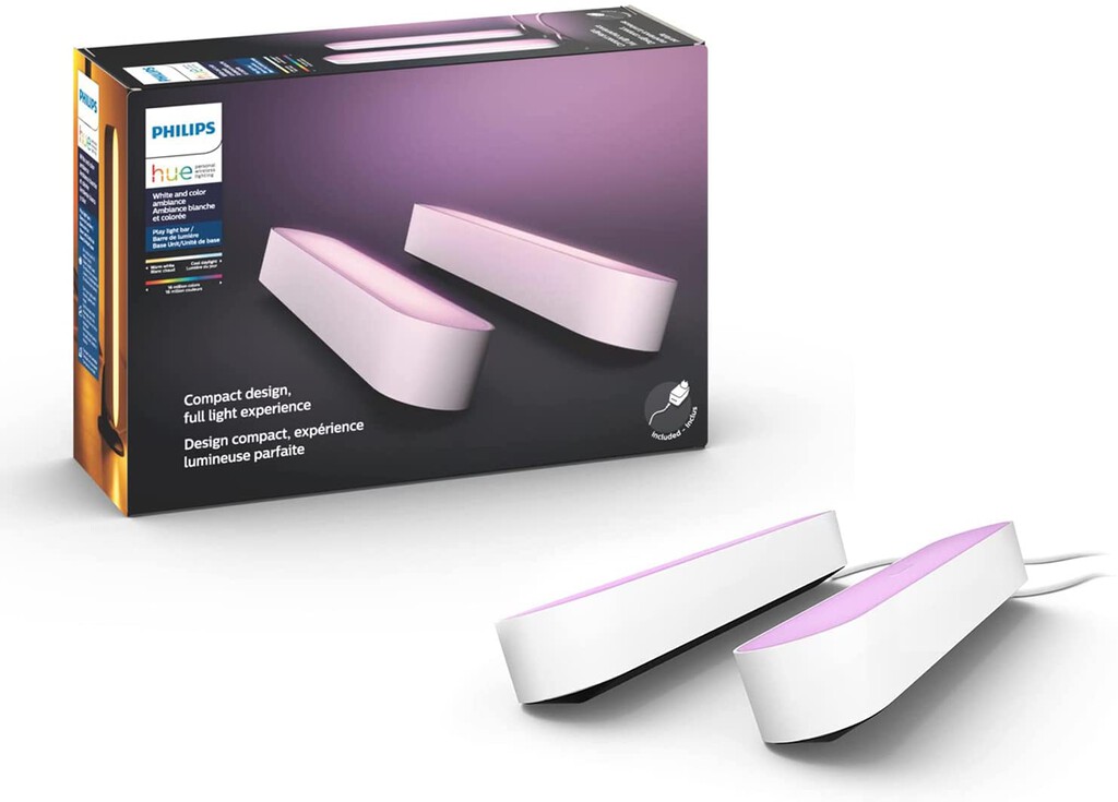 Las barras LED Hue de Philips ahora a precio de risa en Amazon: ahora por 88 euros puedes hacerte con ellas