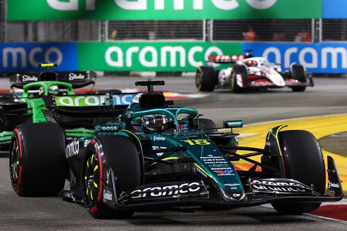 Stroll Singapur F1 2025