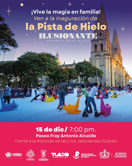 Pista de hielo gratis en Guadalajara: Fechas, horarios y todo lo que debes saber para visitarla