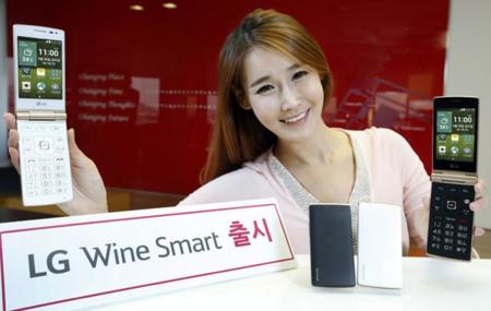 LG Wine Smart, los teléfonos de tipo concha siguen vivos en Corea