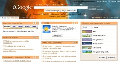 iGoogle skin