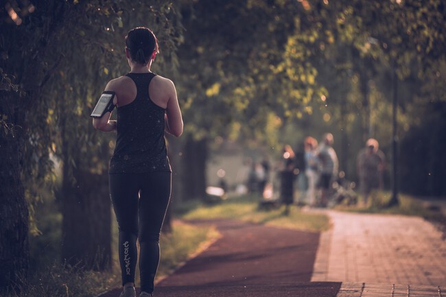 running