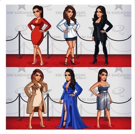 Quietos parados, que tenemos app para ser como Kim Kardashian