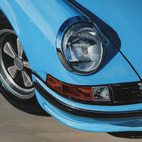 Manu Campa subasta un cuadro de un Porsche 911 y los fondos recaudados servirán para luchar contra el coronavirus