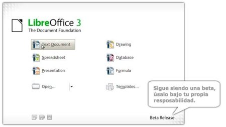 Libre Office sigue muy activo, anuncia su Beta 3