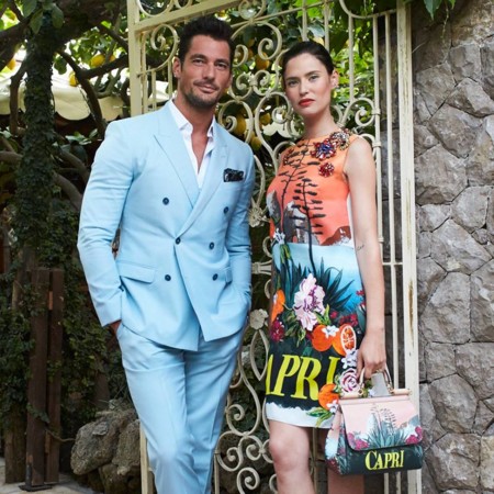 David Gandy y Bianca Balti vuelven a Capri con motivo del lanzamiento de la fragancia Light Blue Beauty of Capri