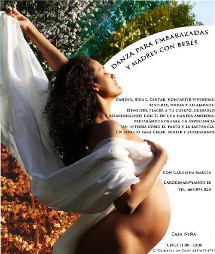 Danza para embarazadas y mamás con bebés