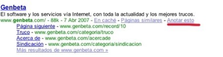 Añade resultados de búsquedas en Google Notebook, siempre que estés identificado
