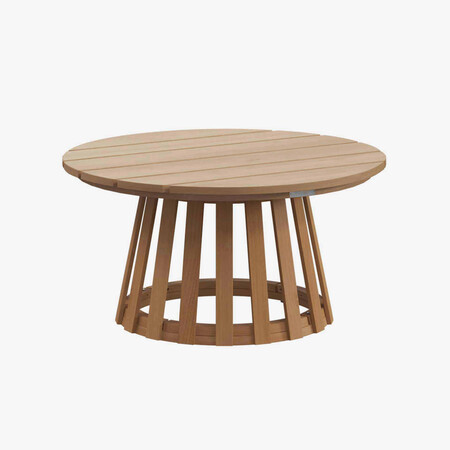 Mesa Auxiliar De Jardin De Madera De Acacia Osnik
