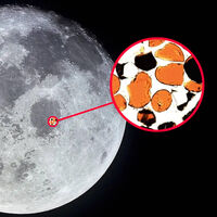 Hace 50 años la NASA encontró esferas de cristal naranja en la Luna. Por fin sabemos cómo llegaron hasta allí