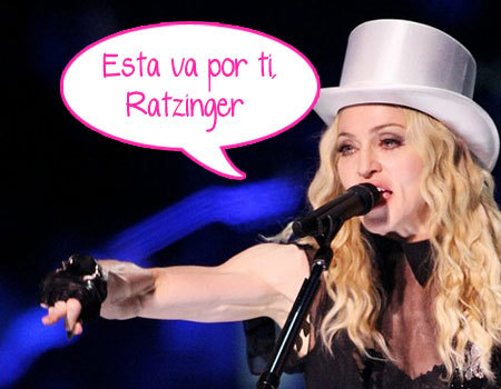 Madonna vuelve a sacudir la Iglesia