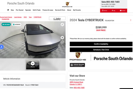 Tesla Cybertruck En Venta En Porsche