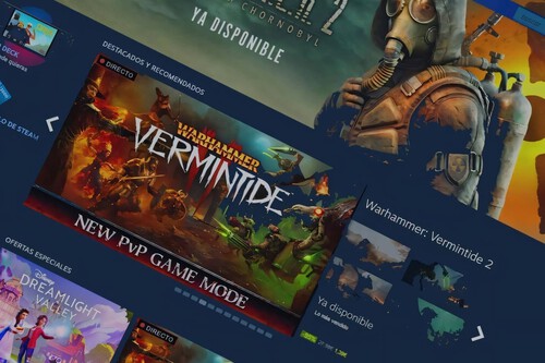 ¡Steam se renueva! La tienda de Valve se actualiza con un lavado de cara que te hará la vida más sencilla a la hora de navegar por la plataforma
