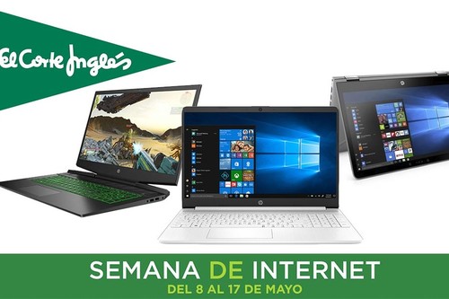Estos portátiles ASUS, Acer, HP o Lenovo tienen los descuentos más interesantes en la Semana de Internet en El Corte Inglés