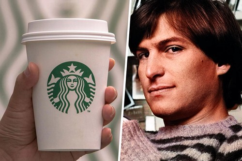 Imagem | Starbucls, Steve Jobs