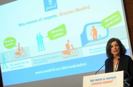 Ana Botella Bicimad