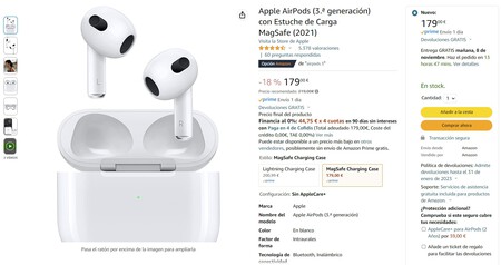 Airpods 3 Oferta Amazon
