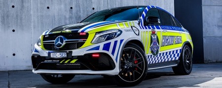 Mercedes Amg Gle Coupe Policia