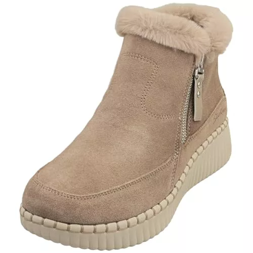 Skechers Wilshire Blvd - Fresh Zip para Mujer, Topo, 41 EU