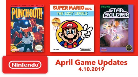 Super Mario Bros.: The Lost Levels, Punch-Out!! y Star Soldier se unirán a los clásicos de NES en Nintendo Switch en abril