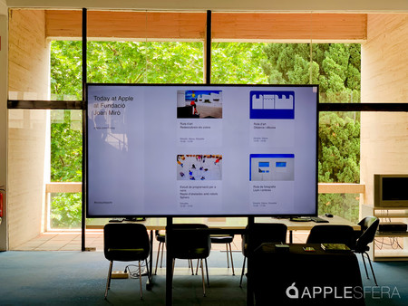 Primera vez fuera de las tiendas: así es la experiencia Today at Apple en la Fundació Joan Miró de Barcelona