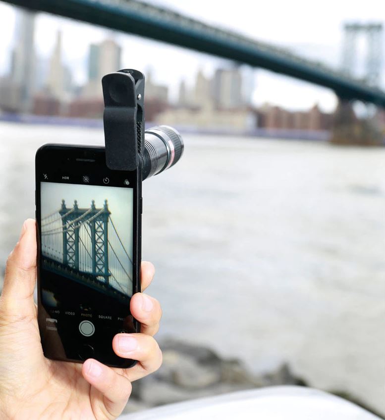 Lente Telescopio para Móvil Kikkerland