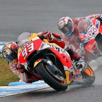 Marc Márquez bate otro récord 100 podios y elogia a Dovizioso: "Ha hecho una carrera increíble"