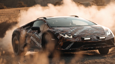 El Lamborghini Huracán Sterrato es un coche de rally con motor V10 y que sí llegará a producción