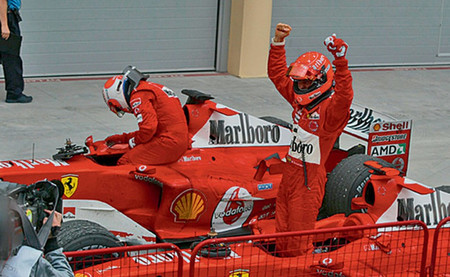 Celebración Ferrari 2004 Baréin