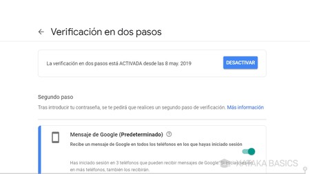 Verificacion Activada