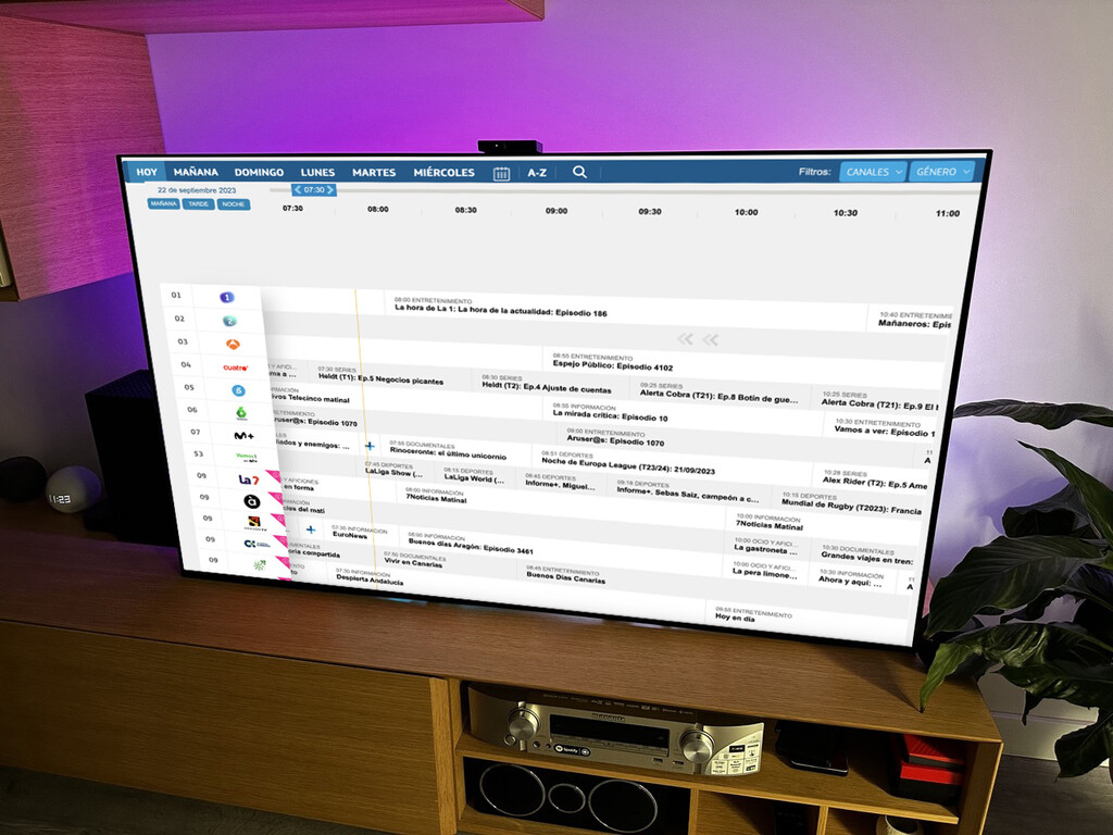Cómo ver la programación de Movistar Plus+. Todos los métodos, desde el deco a la app del móvil 