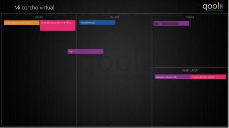 Qool, tu tablón virtual en Windows 8 y Windows Phone