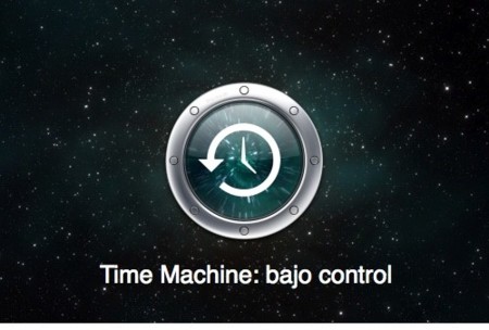 Controla Time Machine al cien por cien