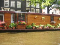 Los barcos vivienda de Ámsterdam