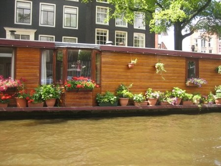 Los barcos vivienda de Ámsterdam