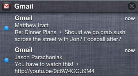Gmail en iOS se actualiza: notificaciones, sesión persistente y poco más